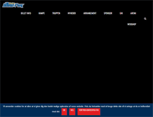 Tablet Screenshot of bluefox.dk